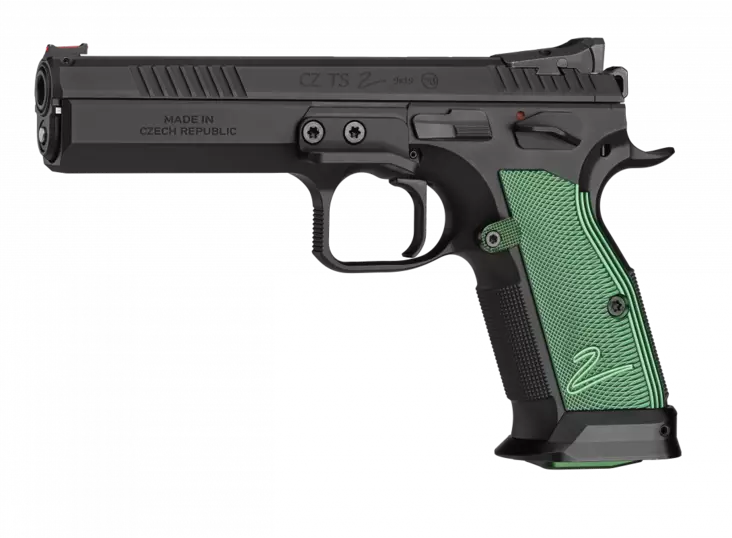 CZ TS 2 Racing green2 9x19mm - Pistoolit 9x19 - 0474-0713-SJSNABX - 1